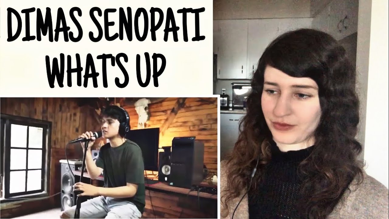 Dimas Senopati - What’s Up Acoustic Cover - 4 Non Blondes [Reaction Video]