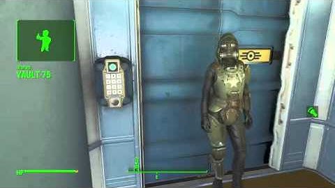 Fallout 4 - Vault 75 Quest and Science Bobblehead Location! - (Part 1)