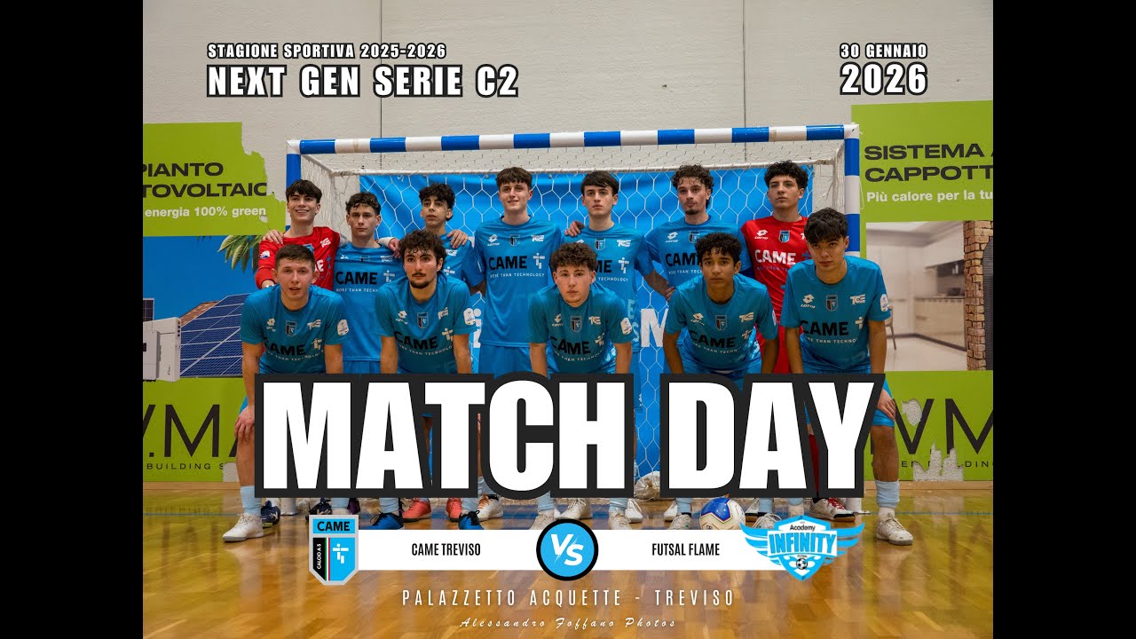 CAME NG C2 2026 01 30 17^Giornata CAME-Futsal Flame 2T YT