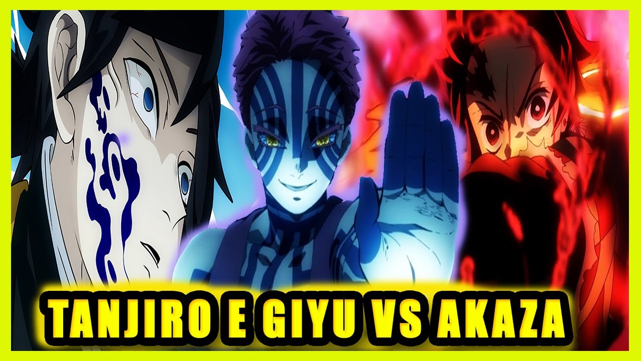 Tanjirou VS Giyuu, Kimetsu no Yaiba - Legendado