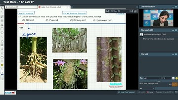 AIATS TEST 05 Code A For Class XI Studying BOTANY Med 2018 Q 116 to 120