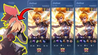 R.I.P WR?! Ketika Seorang TOP GLOBAL FANNY LOSE STREAK!! | Mobile Legends