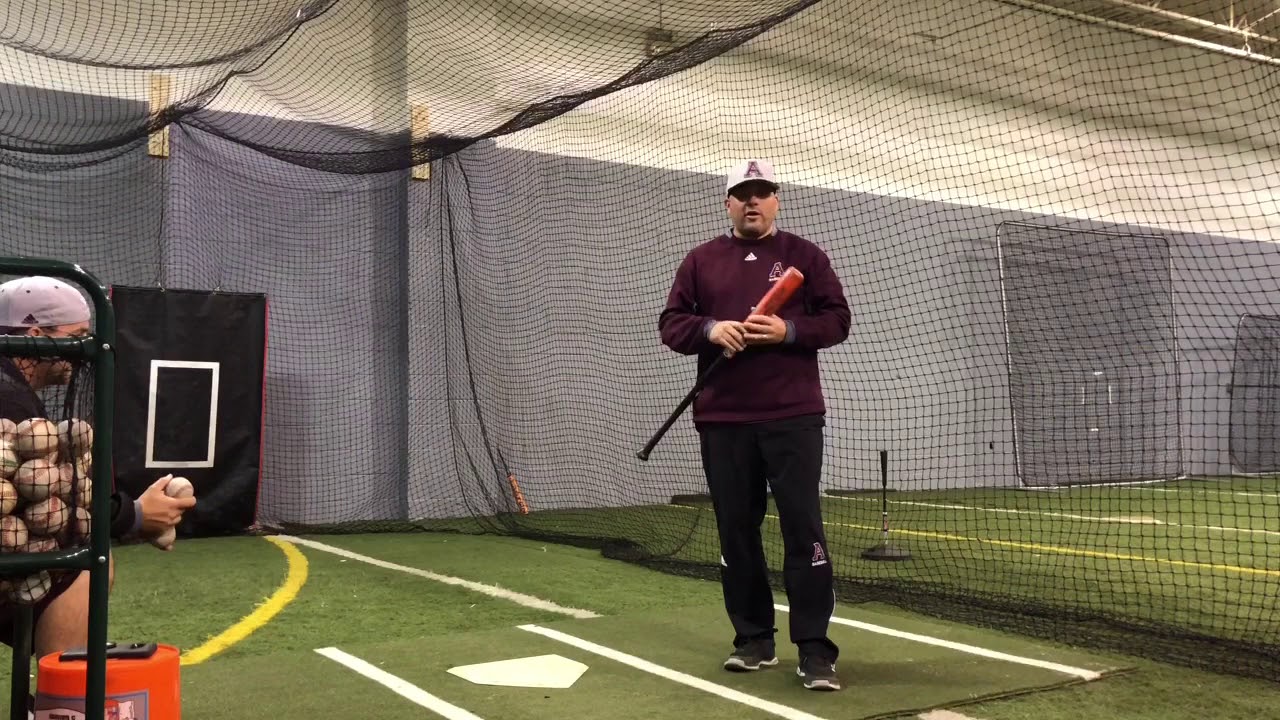 Alma Baseball Hitting Drill 1 Fast Hands 5 sets of 5 at each