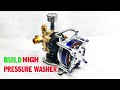 High Pressure Washer Using Brushless Motor and CNC Part