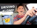 DRIVING ALONE FOR THE FIRST TIME *BAD DRIVER