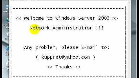 0- Network-Welcome to Windows Server 2003.avi