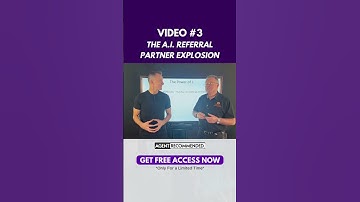The A.I. Referral Partners Explosion | Video 3# with Carl White & Chris Johnstone