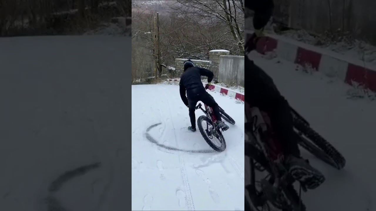 ⚡️Crazy E-Bike donut drift!🔥