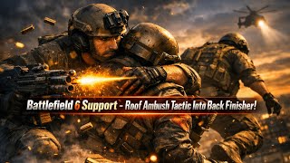 Battlefield 6 Support | Roof Ambush Tactic Into Back Finisher!