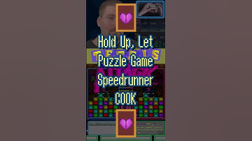 Hold Up, Let Puzzle Game Speedrunner COOK [Tetris Attack]
