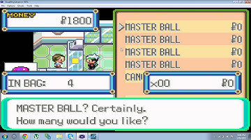 Pokemon Emerald Master Ball Code