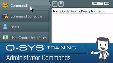Q-SYS: Administrator & Configurator - Part B (Administrator Commands) 2019