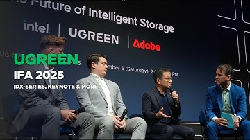 UGREEN IFA 2025 - AI-NAS, Panel Discussion & More!