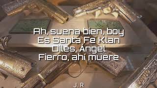 "Diente por Diente" - Santa Fe Klan x Robot (LETRA)