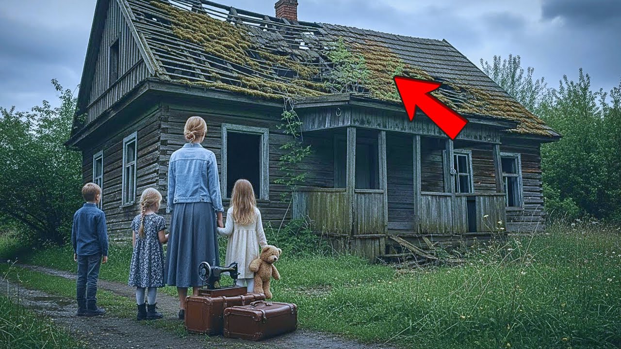 Na skraju nędzy, samotna matka żyje w ruinie — i znajduje listy, które zostawiła dawna właścicielka