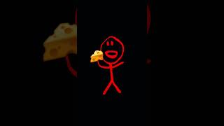Drawn Guy Steals Cheese… Then Gets SHOT for It 🧀🔫😱 #shorts