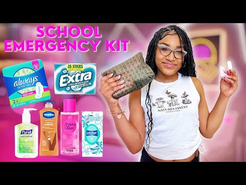EMERGENCY KIT FOR TEEN GIRLS| BACK TO SCHOOL
