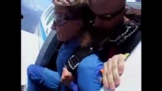 Corinne's 1st jump-Tandem