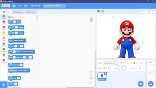 Celebrity Making a Character and saying "Hello World" in Scratch 3 Wealth