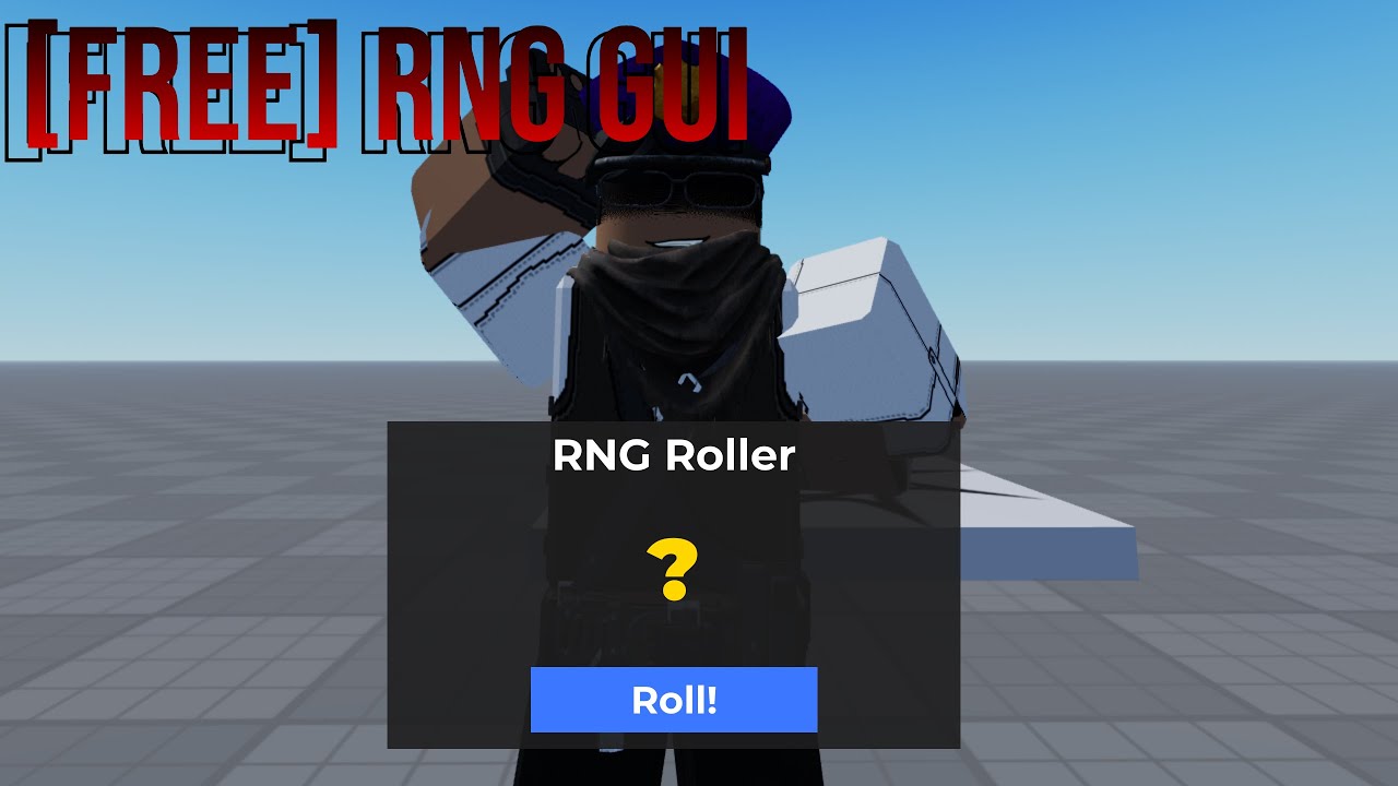 [FREE] RNG GUI [ROBLOX STUDIO]