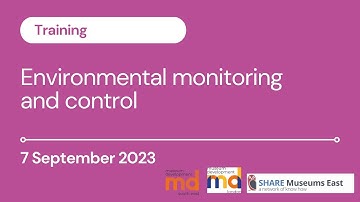 Environmental Monitoring and Control - 7 September 2023