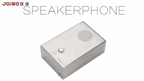 Industrial cordless telephone mini stainless steel handsfree telephone speakerphone intercom JWAT413