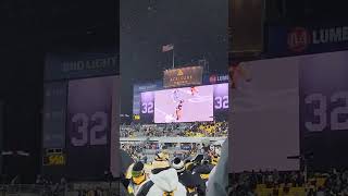 Franco Harris Pittsburgh Steelers Jersey Retirement highlight reel including \\