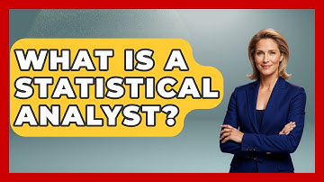What Is A Statistical Analyst? - The Friendly Statistician