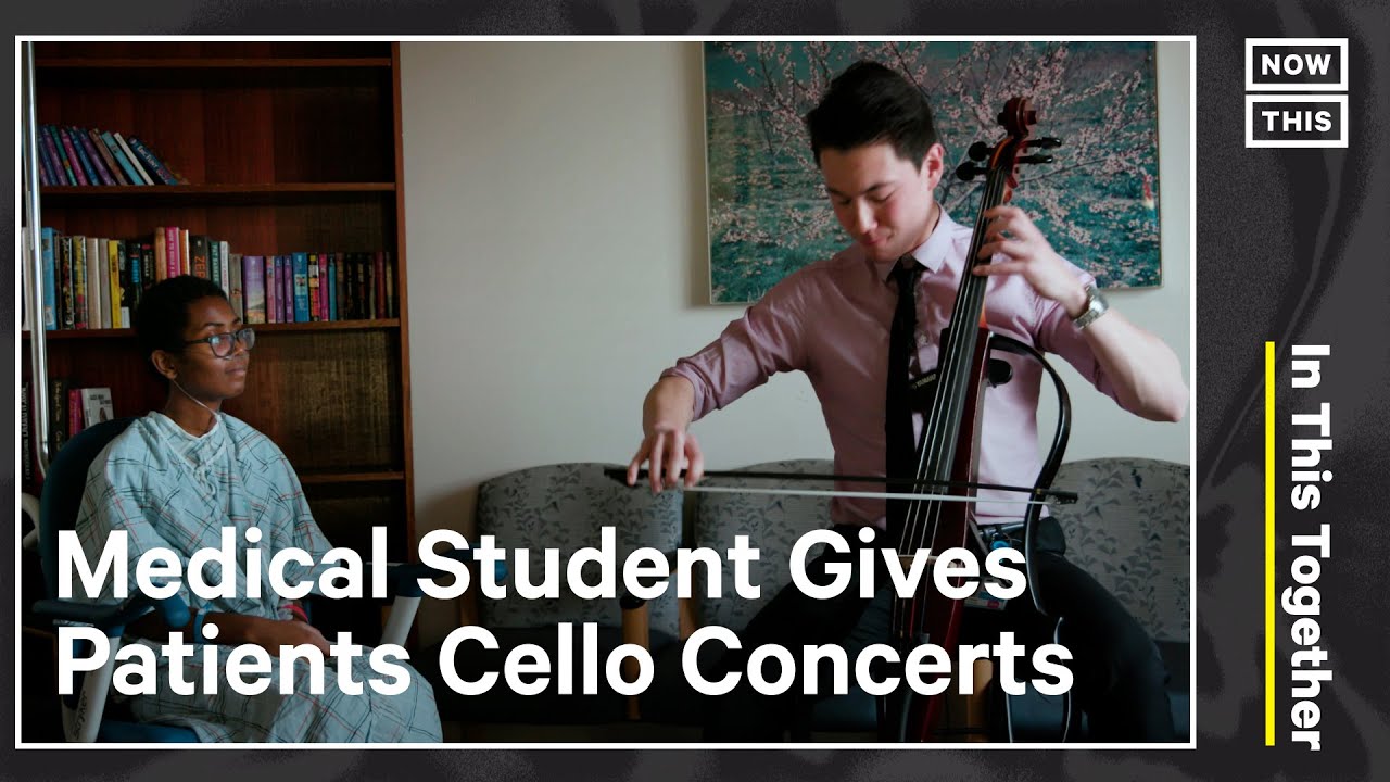 Med Student Gives Cello Performances to Hospital Patients | In This Together | NowThis