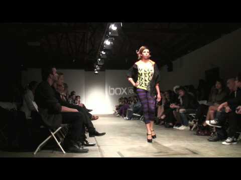 Fashion Week Los Angeles - Model Danella Lucioni BACKSTAGE!