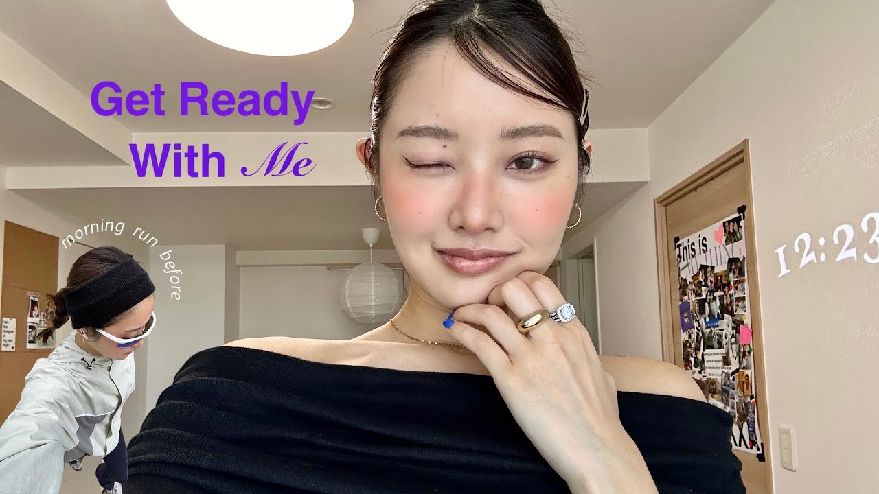 【GRWM】24年間恋愛経験ゼロの私が最近悩んでいること…💭冬メイク/ハマってる髪型/朝ラン/ボディケアの秘訣