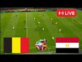 BÉLGICA X EGITO| AO VIVO COM IMAGENS | JOGO DE HOJE| pes 21 Gameplay ps4