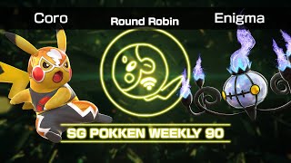 SGPW v. 90 - Pokkén DX Round Robin: Coro (Pikachu Libre) vs. Enigma (Chandelure)