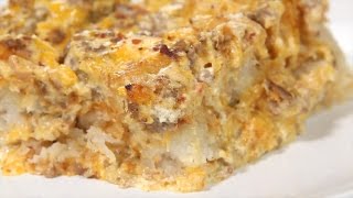Bacon Cheeseburger Tater Tot Casserole