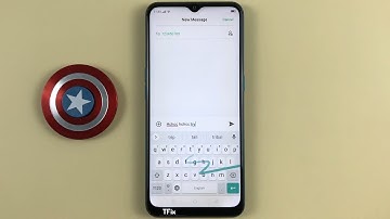 How to Move cursor by sliding across space bar on OPPO A31 Android 9