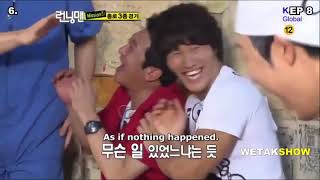 Kang Gary vs Yoo Jae Suk Funny Moments running man