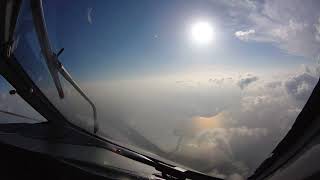 Scenic coastline visual approach for RWY 23 at Split • SPU/LDSP