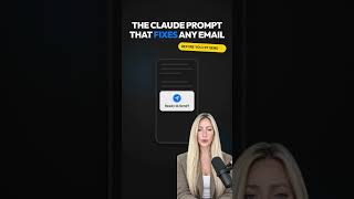 This Claude Prompt Fixes Any Email (Steal This) #claude #ai #shortsviral