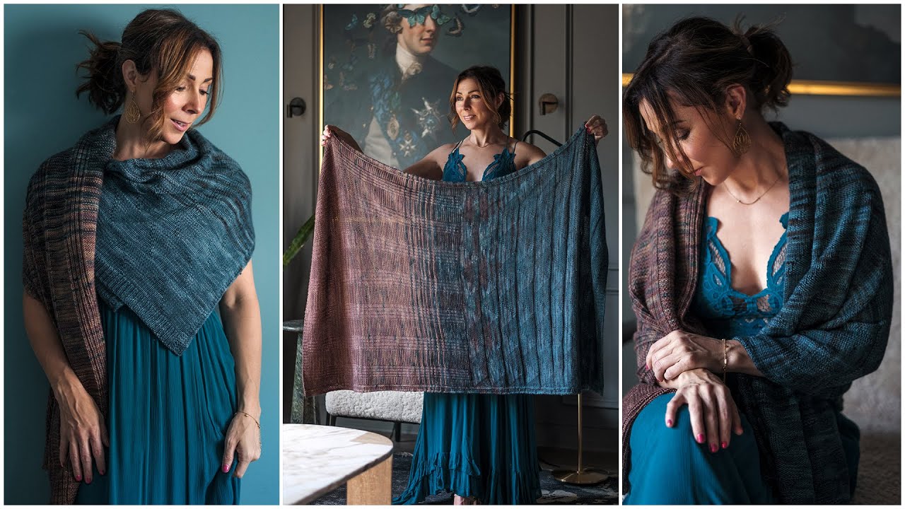 Easy, Step-by-Step Knitting Tutorial: Knit the Fabulous, Earthy, Color-Shifting Anatine Shawl!