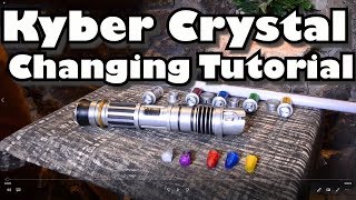 Kyber Crystal Change Savis Lightsaber 