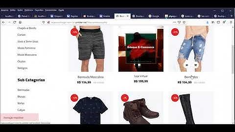 E-Commerce PHP7 e Mysql - Aula 10 - Testando o carrinho