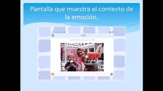 Evaluación Software EmoPlay screenshot 2