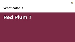 Red Plum color #7c2946 hex color - Red color - Cool color 7c2946