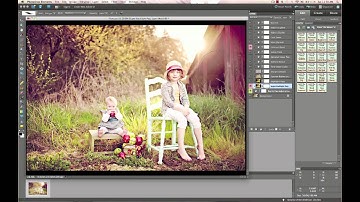 Fresh Wonderland for PSE and PS - Paint the Moon Photoshop Actions - Pop My Flare!