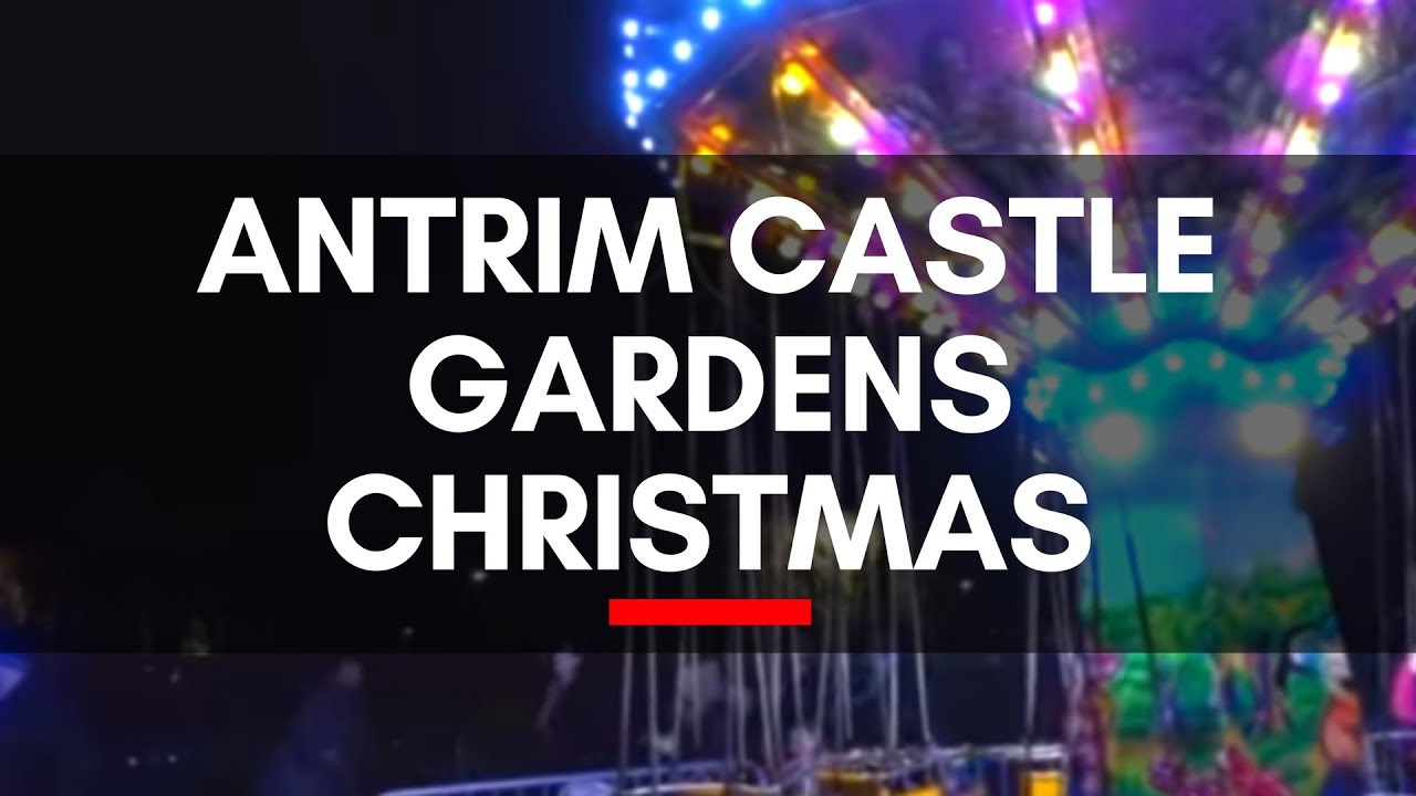 Antrim Castle Gardens Christmas Enchanted Winter Garden Youtube