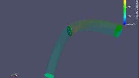 Velocity animation of Elbow (Transient)
