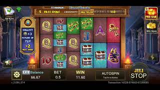 TMT PLAY PHARAOH'S TREASURE SLOT MACHINE screenshot 5