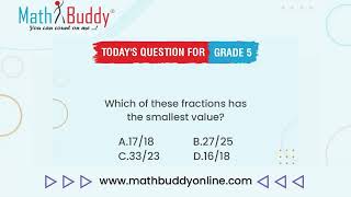Math Practice Problem Grade 5 Question 275
