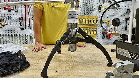 PM1200 Cảo thuỷ lực 12 tấn 2/3 chấu Powerram Taiwan