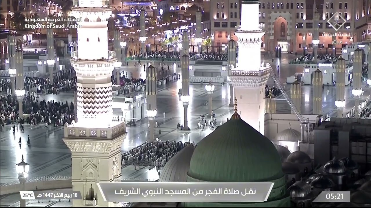 صلاة الفجر للشيخ محمد برهجي 18 ربيع الآخر 1447هـ
